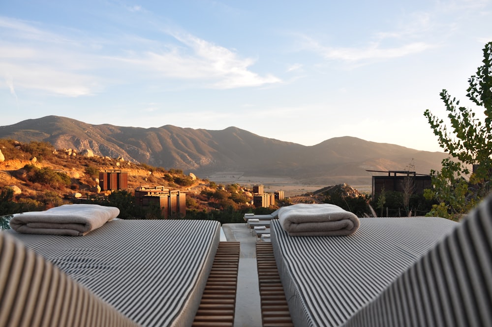 Boutique hotel exterior at dusk